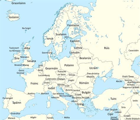 Terrible Maps On Twitter Rt Amazingmap Names Of European Countries