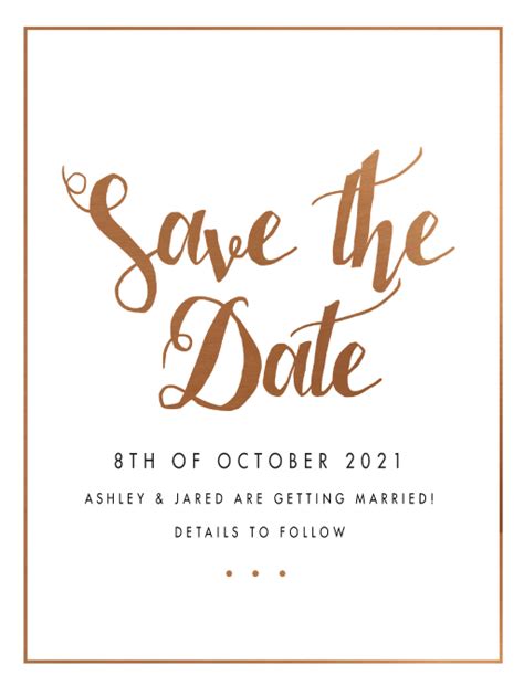 Save The Date Birthday Cards