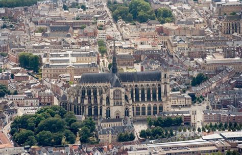 Luftbild Amiens Kathedrale Notre Dame In Amiens In Hauts De France