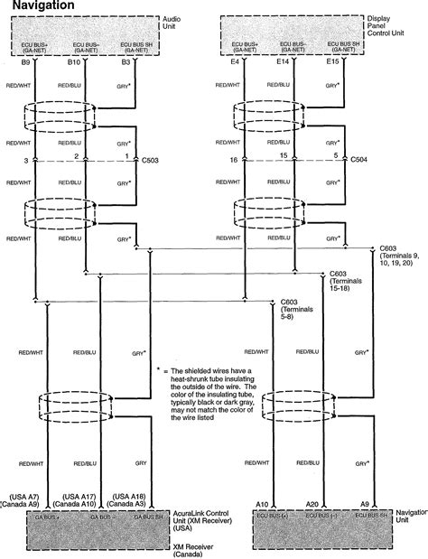 Acura TL 2008 Wiring Diagrams Rear View Monitor Carknowledge Info