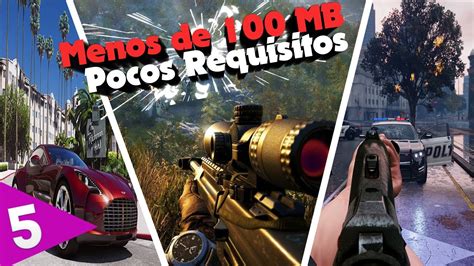 Top Juegos Que Pesan Menos De Mb De Pocos Requisitos