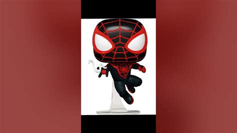 Spider Man 2 Game Miles Morales Upgraded Suit Funko Pop Vinyl Figure