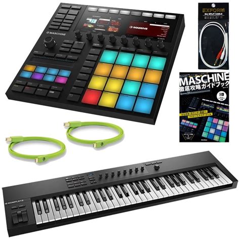 Native Instruments MASCHINE MK3 KOMPLETE KONTROL A61 トラック制作スタンダード6点