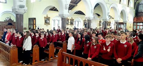 A Warm Welcome For 203 New 1st Year Students At St Marys Church St