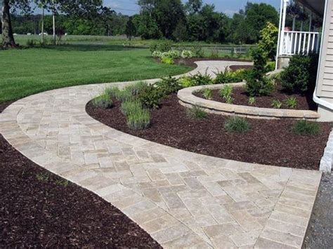 Versatile And Stylish Paver Walkway Design Ideas Walkway Landscaping