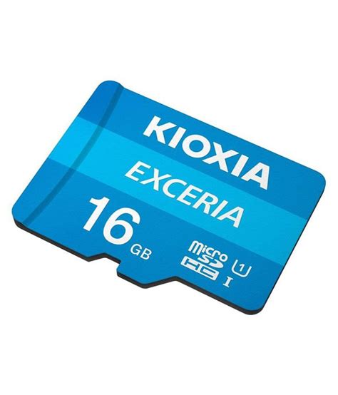 Kioxia Gb Microsd Exceria Memory Card With Adapter Class Full Hd