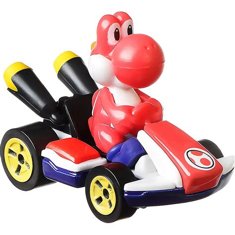 Hot Wheels Super Mario Die Cast Yoshi Rot 1 64 Autos