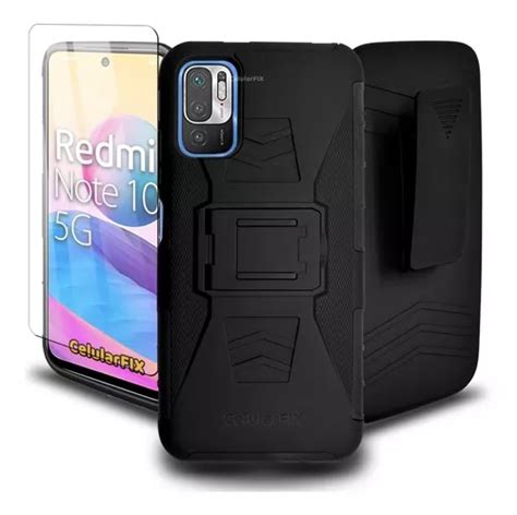 Funda Protector P Xiaomi Redmi Note 10 5g Uso Rudo Clip