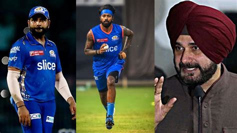 Hardik Pandya Known As Canine Navjot Singh Sidhu Dubs Rohit Sharma