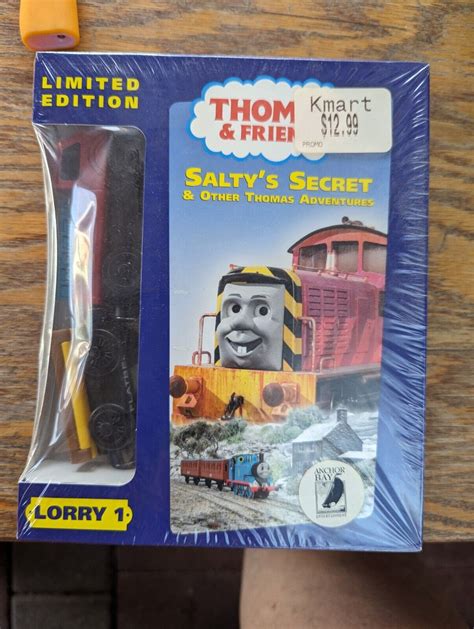 Limited Edition Thomas The Tank Engine Saltys Secret Vhs