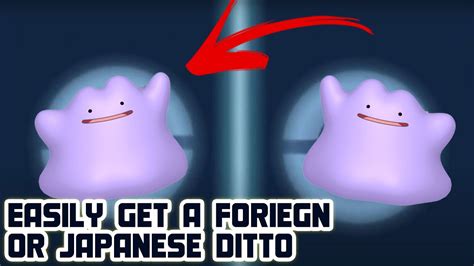 Pokémon Brilliant Diamond How To Get A Japanese Or Foreign Ditto Easily