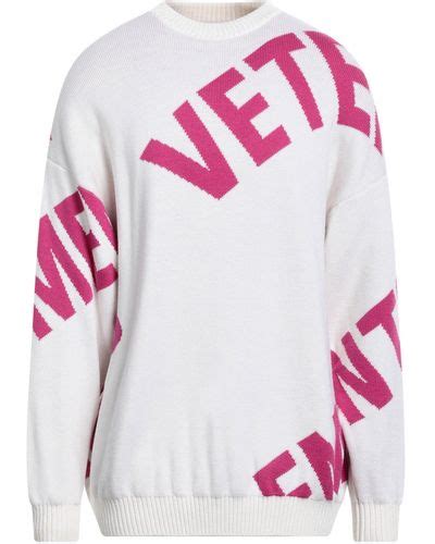 Pink Vetements Knitwear For Men Lyst