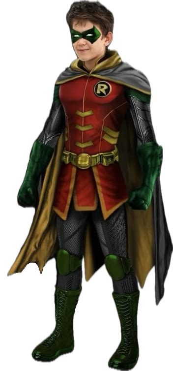 Robin Damian Wayne Png Edit By Alidevilsta By Tytorthebarbarian On