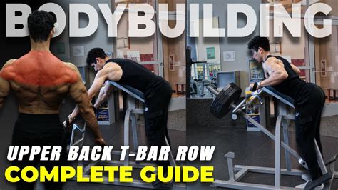 Chest Supported T Bar Row For Upper Back Complete Guide Traps Rhomboids And Rear Delts