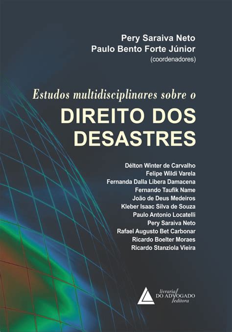 Livro Estudos Multidisciplinares Sobre O Direito Dos Desastres