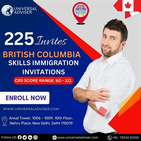 British Columbia Issues Skills Immigration Invitations In Latest