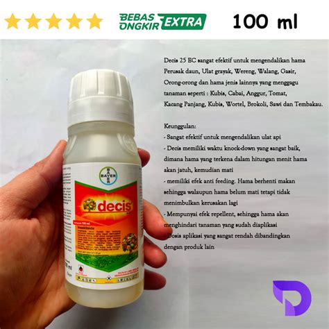 Decis 25 EC Insektisida 100 Ml Lazada Indonesia