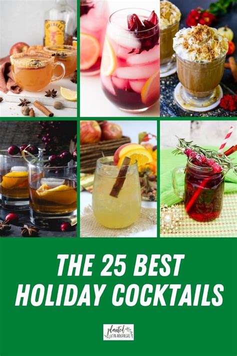 25 Amazing Gin Winter Cocktails And Christmas Cocktails With Whiskey Christmas Cocktails