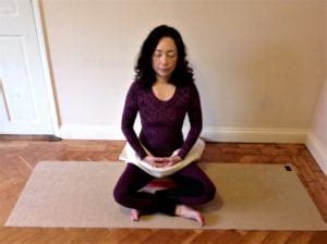 Dhyana mudra meditation for deep peace and serenity | Carol Trevor Yoga