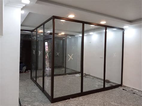 Black Person Aluminum Glass Office Cabin At Rs Sq Ft In Dehradun