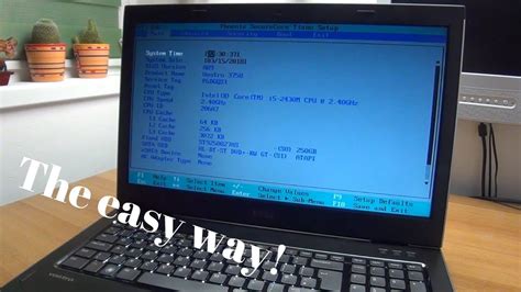 How To Enter The Bios On Most Dell Vostro Laptops The Easy Way Youtube