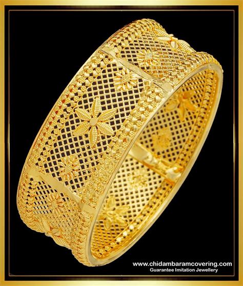 Buy Gold Bangle Design Single Kada Bangle One Gram Gold Jewellery Online