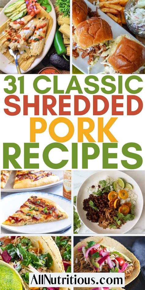 31 Recipes With Shredded Pork To Use Up Leftover Meat In 2024 Shredded Pork Recipes Pulled