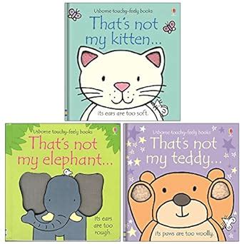 Thats Not My Touchy Feely Series Collection Books Set By Fiona Watt