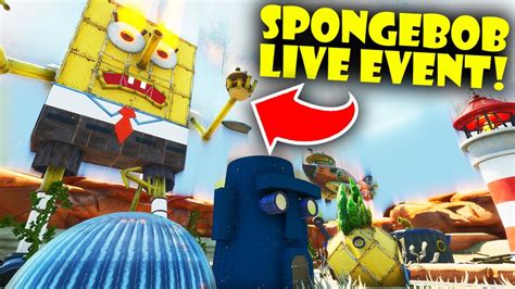 We Built Sypherpk A Spongebob Live Event In Fortnite Youtube