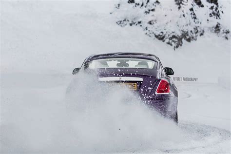 Gallery: Purple Rolls-Royce Wraith in the Swiss Alps - GTspirit