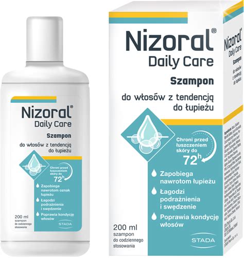 NIZORAL Daily Care szampon do włosów z tendencją do łupieżu 200 ml