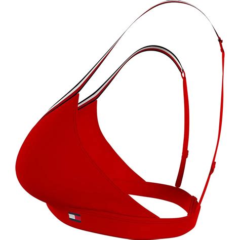 Tommy Hilfiger Uw Uw Bikini Top Red Dressinn