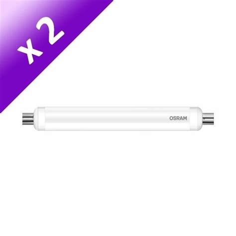 Osram Lot De Tubes Led Linolite S W Quivalent W Blanc Chaud