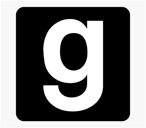 Gmod Logo Png - Garry's Mod Logo White, Transparent Png - kindpng