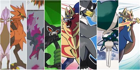 Every Legendary Pokemon Revealed Since the Release of Sword and Shield