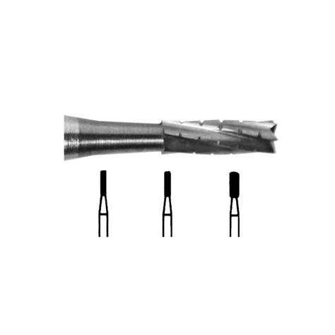 UnoDent Tungsten Carbide Burs Flat Fissure Cross Cut FG 556 Burs From