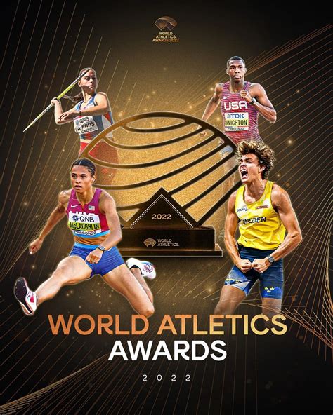 World Athletics Awards 2022 Winners - Trackalerts.com, track and field ...