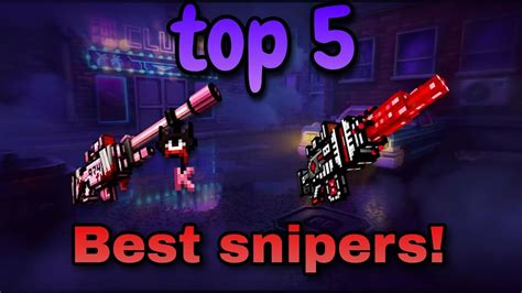 Top Best Snipers In Pixel Gun D Youtube