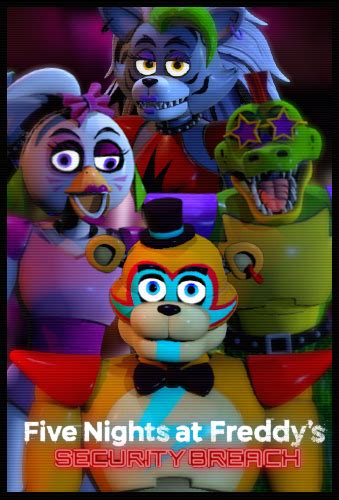 [c4d Fnaf] Happy Anniversary Fnaf Security Breach By Springshow3 On Deviantart