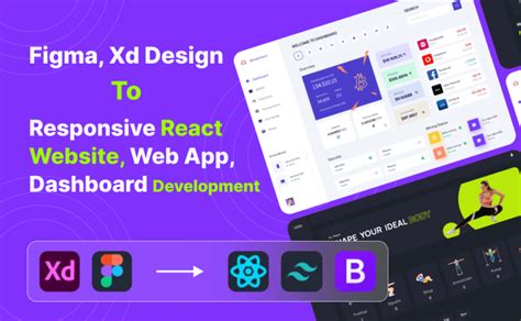 Convert Figma To React Js Or Next Js Website Web App Dashboard By