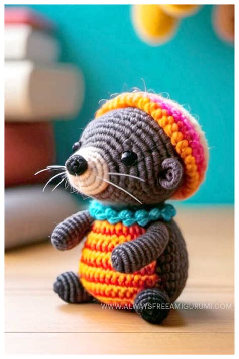 Amigurumi Mole Crochet Free Pattern Always Free Amigurumi