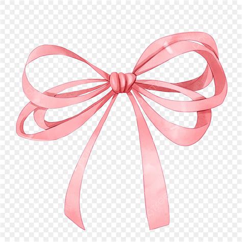 Cute Pink Bow Clipart Vector Pink Watercolor Cute Bow Watercolor Bow