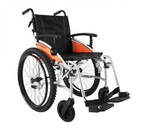 Excel G Explorer Self Propel All Terrain Wheelchair Silver Frame 16