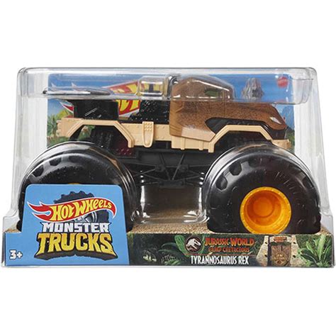 Hot Wheels Monster Jam Jurassic World Tyrannosaurus Rex R T Monster Truck Mattel