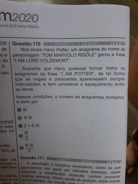 Harry Potter Enem - Enem tem questão sobre Voldemort, vilão de Harry Potter