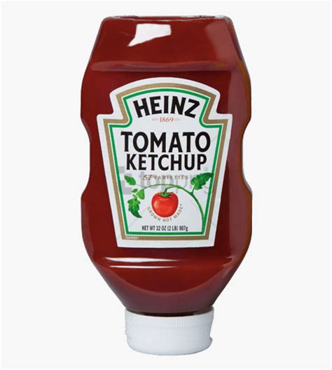 Heinz Ketchup Back Label