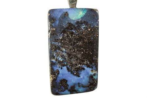 .87" Beautiful Boulder Opal Pendant (#227157) For Sale - FossilEra.com