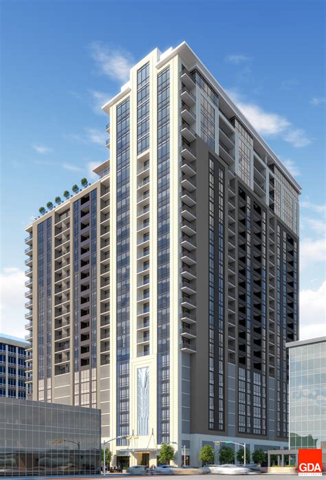 Deco 969, Fort Worth’s new apartment tower, is more than half way toward 27 stories - Southern ...