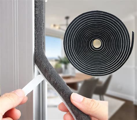 Nnicehts Door Brush Weather Stripping For Sliding Windows Exterior