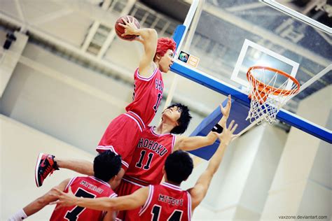 genius hanamichi slam dunk  vaxzone  deviantart
